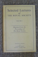 Selected Lectures of the Royal Society - Volume 1.