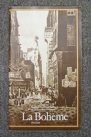 La Boheme: Programme.