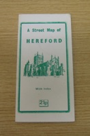 A Street Map of Hereford with Index.