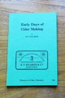 Early Days of Cider Making.
