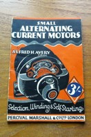 Small Alternating Current Motors.