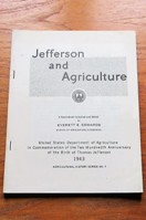 Jefferson and Agriculture: A Sourcebook (Agricultural History Series No 7).