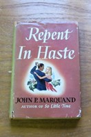 Repent in Haste.
