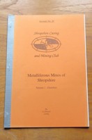 Metalliferous Mines of Shropshire: Volume 1 - Gazetteer (Account No 20).