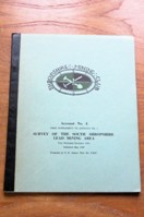 Survey of the South Shropshire Lead Mining Area (Account No 4 - First Supplement to Account No 2).