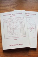 A Handlist of the Denbighshire Quarter Sessions Records - Volumes I and II.