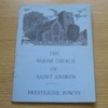 The Parish Church of Saint Andrew, Presteigne, Powys.