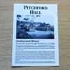Pitchford Hall.