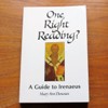 One Right Reading? A Guide to Irenaeus.