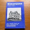 Shropshire Street Guide - 1977 Edition.