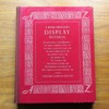 A Book Printer's Display Material.
