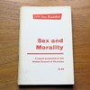 Sex and Morality: A Report Presented to the British Council of Churches, October 1966.
