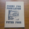 Poems for Peckleton: A Sequence.
