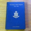 Shrewsbury School Register 1798-1898.