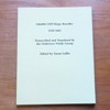 SA6000/2599 Hope Bowdler 1428-1662 (Latin Documents in Shropshire Archives - Volume One).